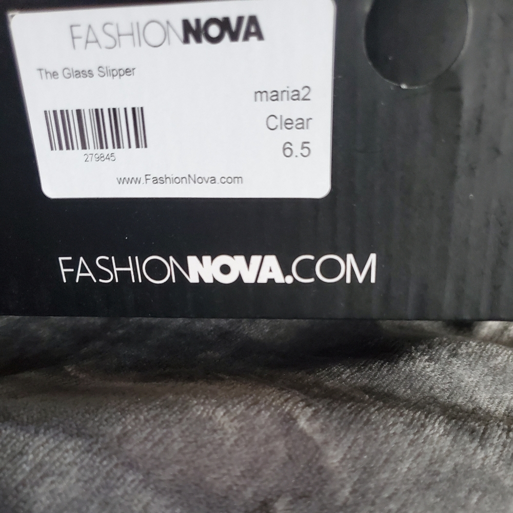 Fashion nova Glass Slipper